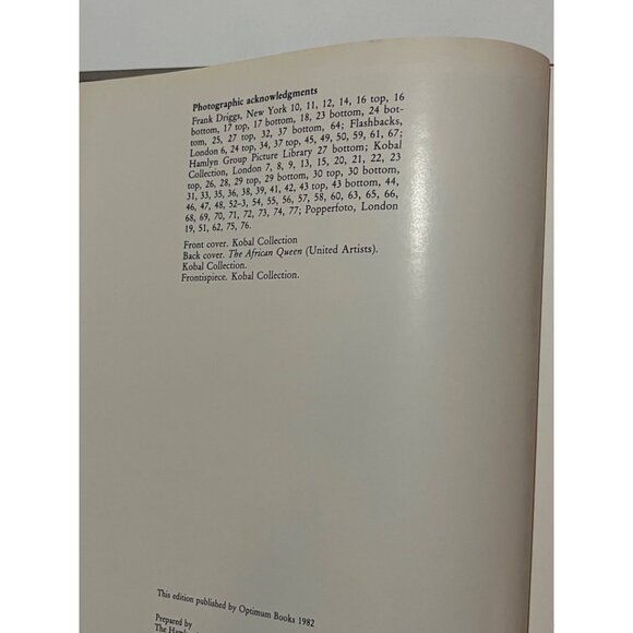 The Screen Greats Humphrey Bogart By Alan Frank-Hardcover 1982 - Picture 4 of 7